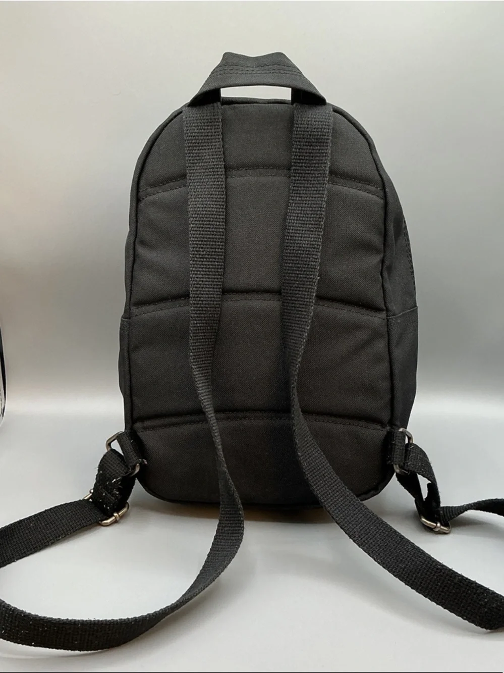 Carhartt Black Canvas Mini Backpack with Logo Patch
